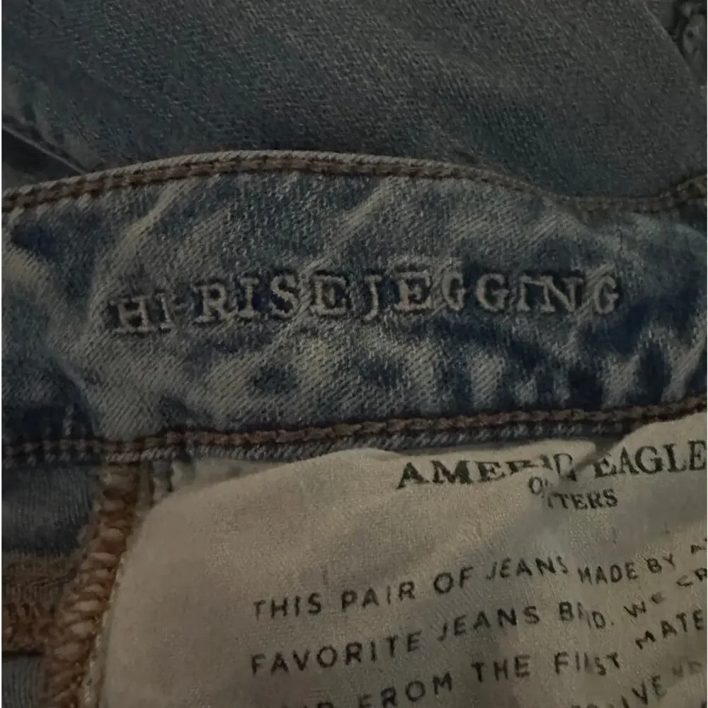 AEO Ripped & Thrashed Jegging Jeans Super Stretch X - Picture 10 of 10